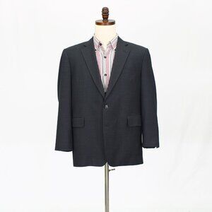 Bespoke 44S Gray HB 2-Button Sport Coat Blazer Jacket P453
